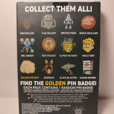 Fallout ミステリーピンバッチ 未開封カートン Amazon.com: FaNaTtik Fallout Mystery Pin Badges CDU Box
