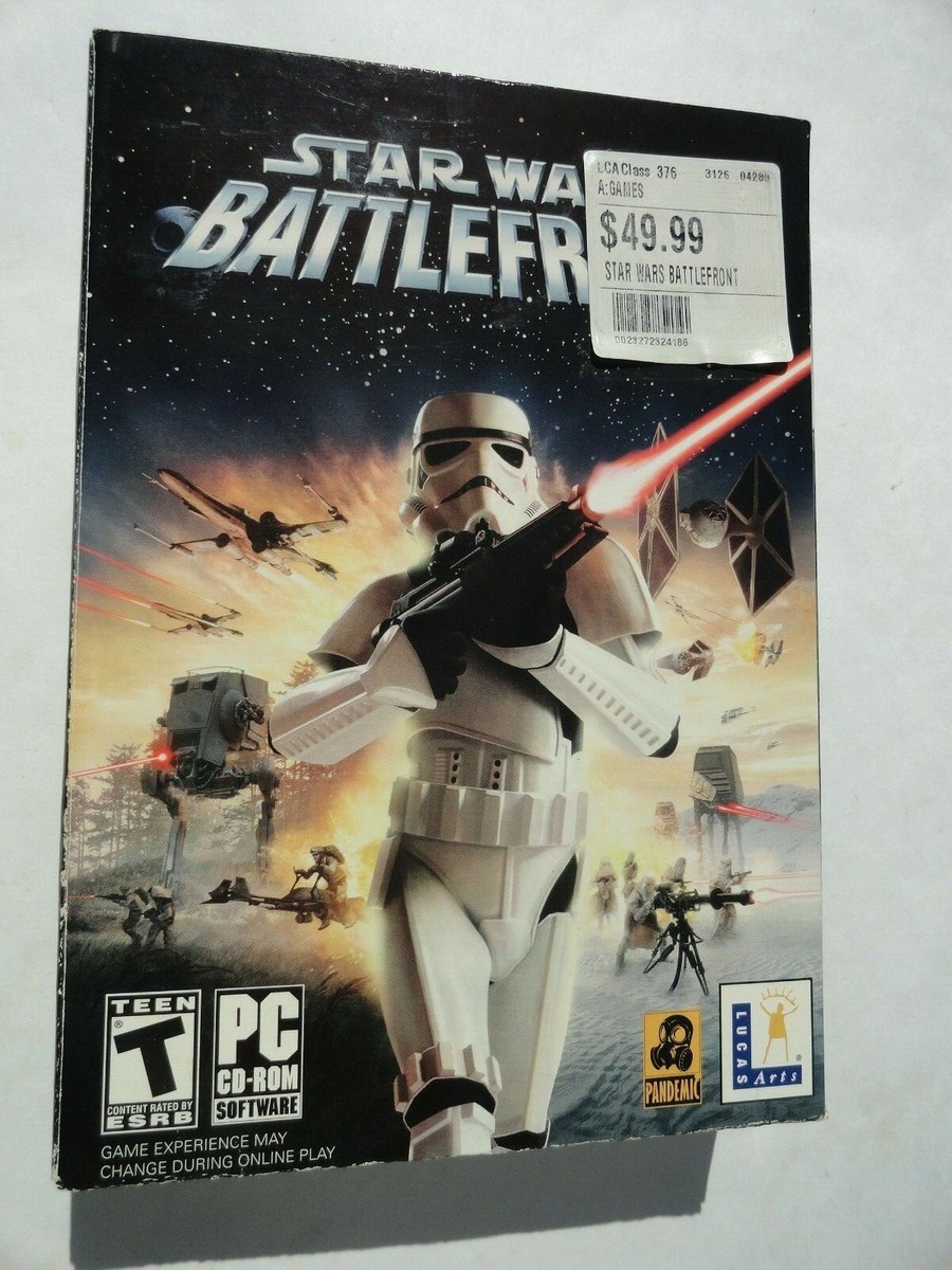 Star Wars: Battlefront (PC, 2004) GAME NEW SEALED SMALL BOX 