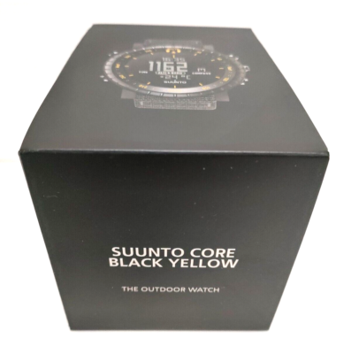 SUUNTO CORE BLACK YELLOW SS050276000 Quartz Fishing Camping SUUNTO CORE BLACK YELLOW SS050276000 Quartz Fishing Camping