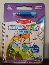 Melissa Doug Water Reveal Fairy Tale - reusable - no mess