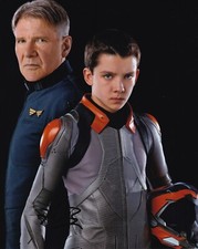 ASA BUTTERFIELD signed autograph 20x25cm ENDERS GAME in person autograph COA