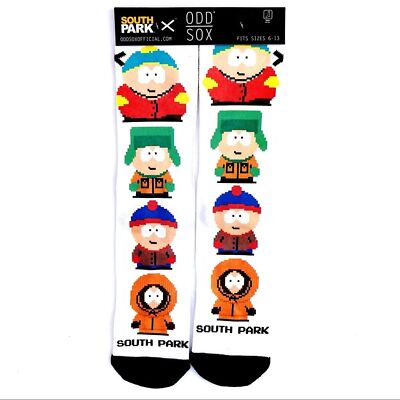Odd Sox South Park Crew Socks Mens Womens Cartman Kenny Kyle Stan Novelty Gift