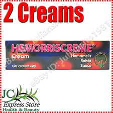 2 HEMORRISCREME OINTMENT HEMORRHOIDS 30 GR 1 OZ
