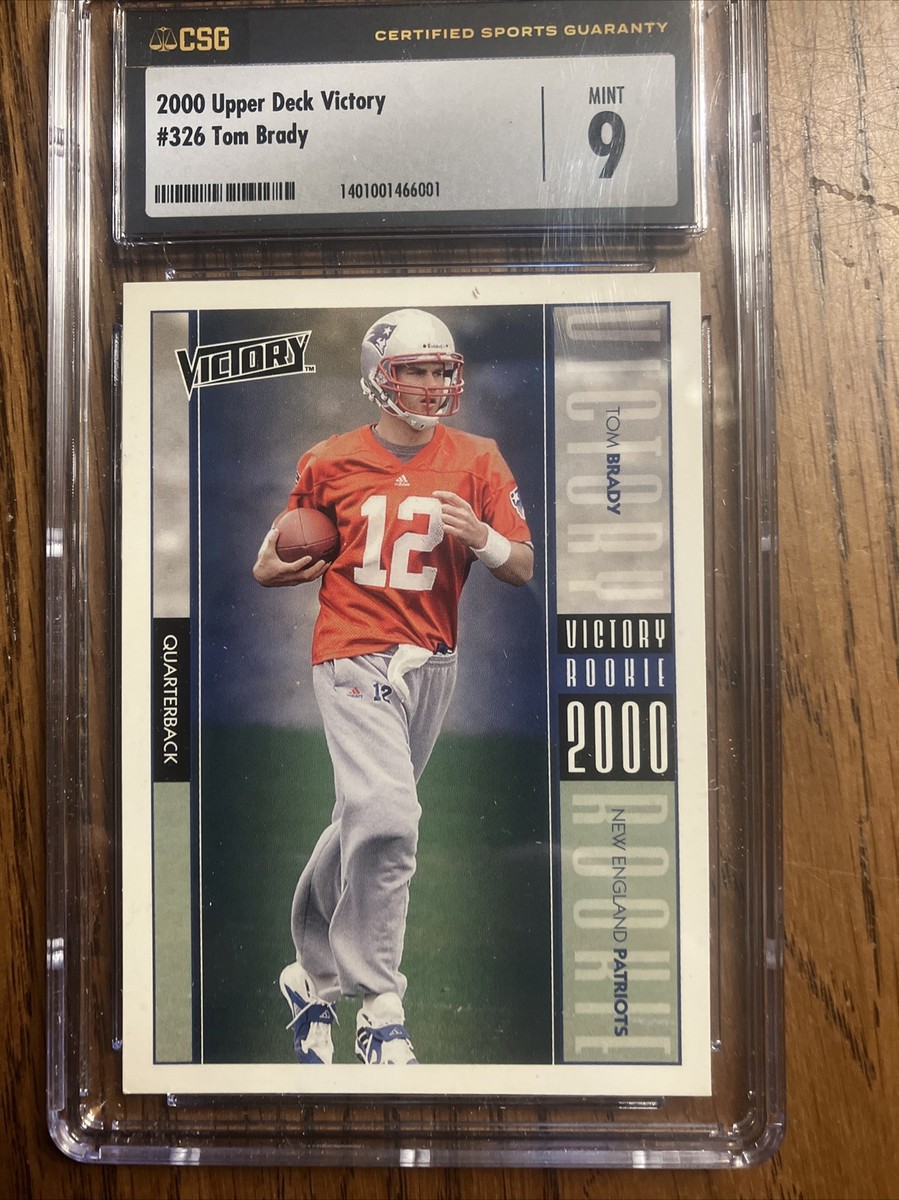 tom brady graded rookie card 2000 Skybox Dominion Football #234 PSA 8 : Collectibles & Fine Art 2000 Quantum Leaf #343 Tom