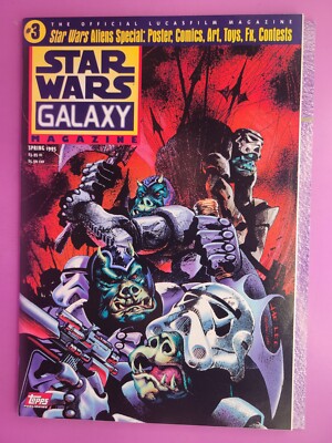STAR WARS GALAXY MAGAZINE #3 SPRING 1995 FINE/VF  COMBINE SHIPPING BX2422 K25