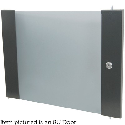 19'' 6HE abschließbare Glastür für Rack Datenschränke Patchpanel Speichermodul PA