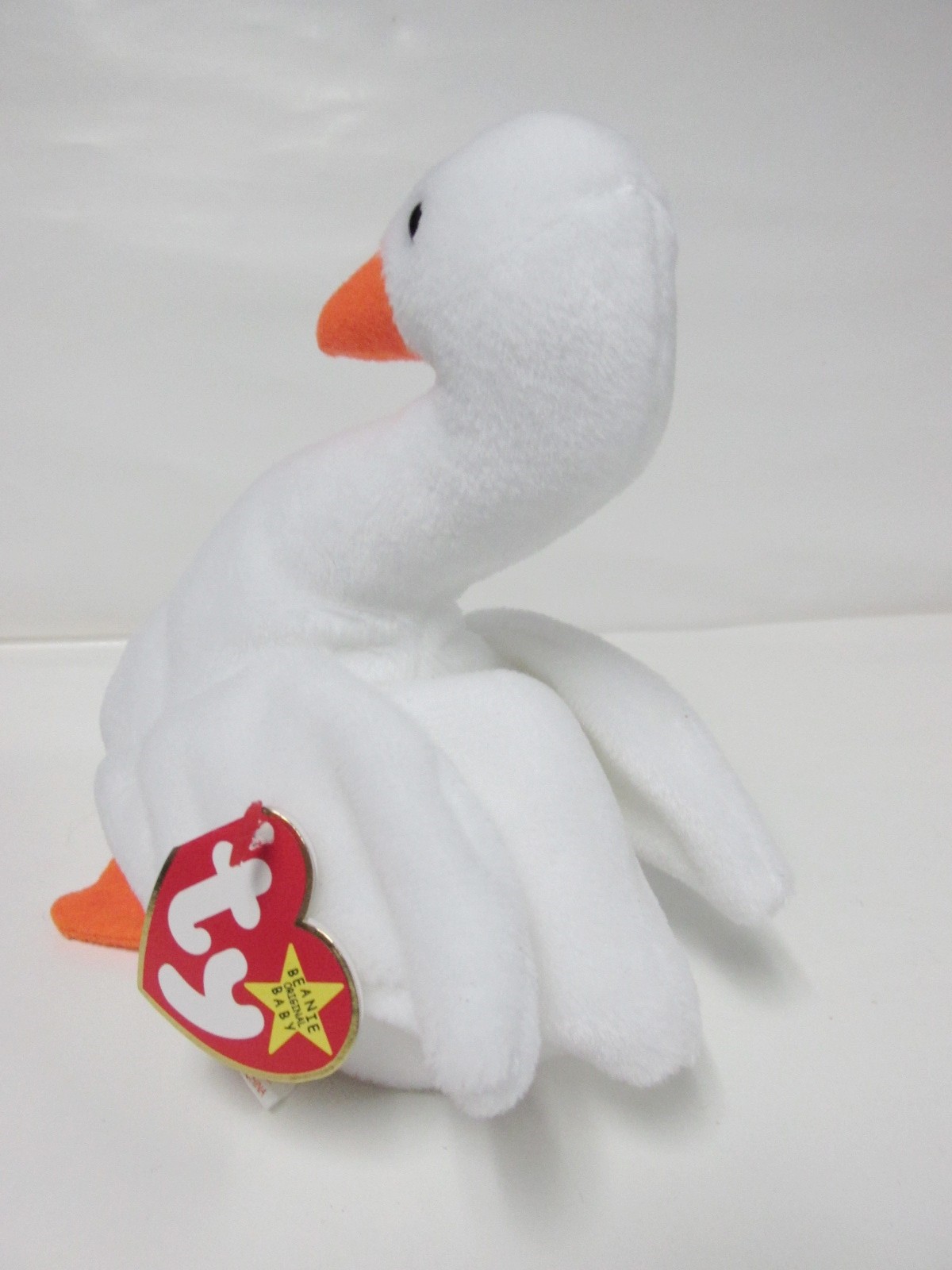 Ty Beanie Baby Gracie WHITE Swan PRISTINE CLEAN Brand NEW Mint w/Mint