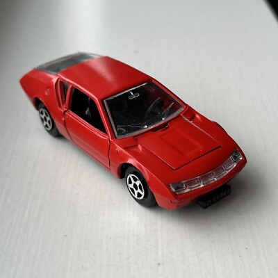 Norev ALPINE Renault A310 Red 1:43 Diecast Jetcar 812 France Vintage 1980s