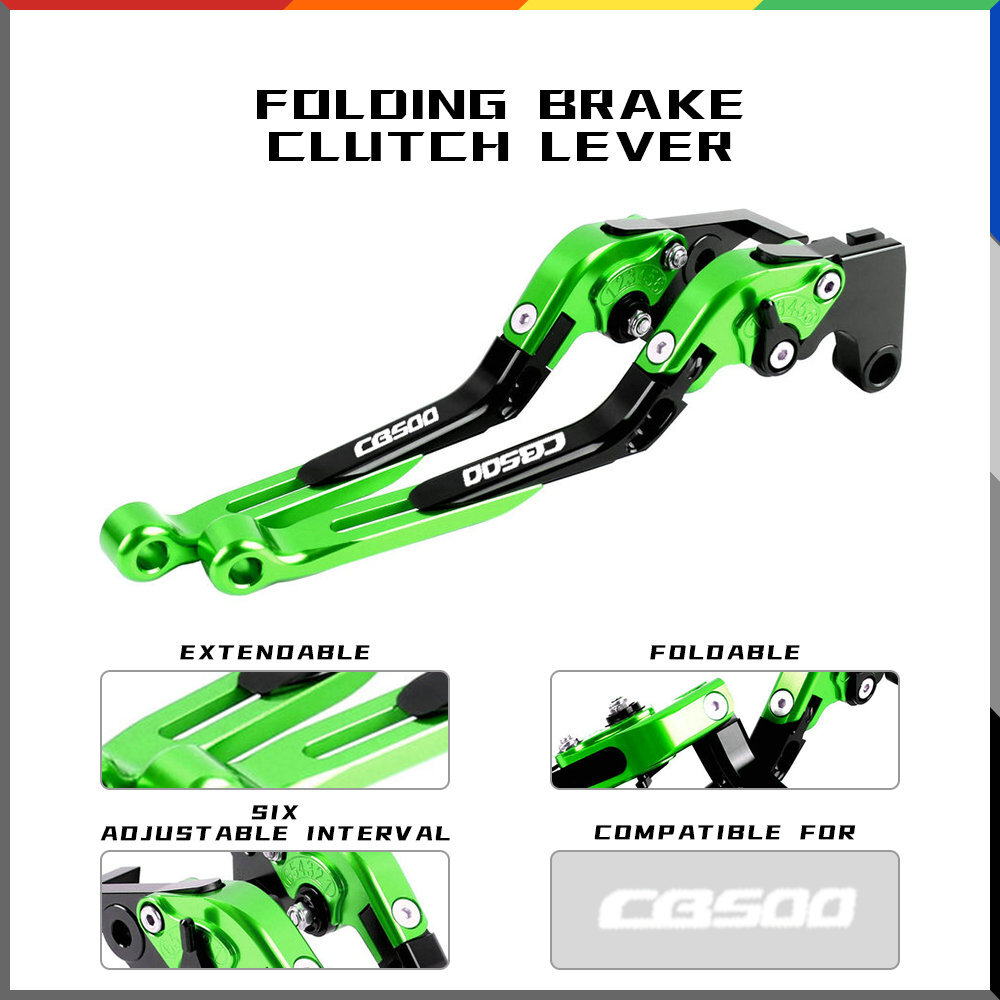 Motor Brake Clutch Adjustable Folding Levers For HONDA CB500F CBF500