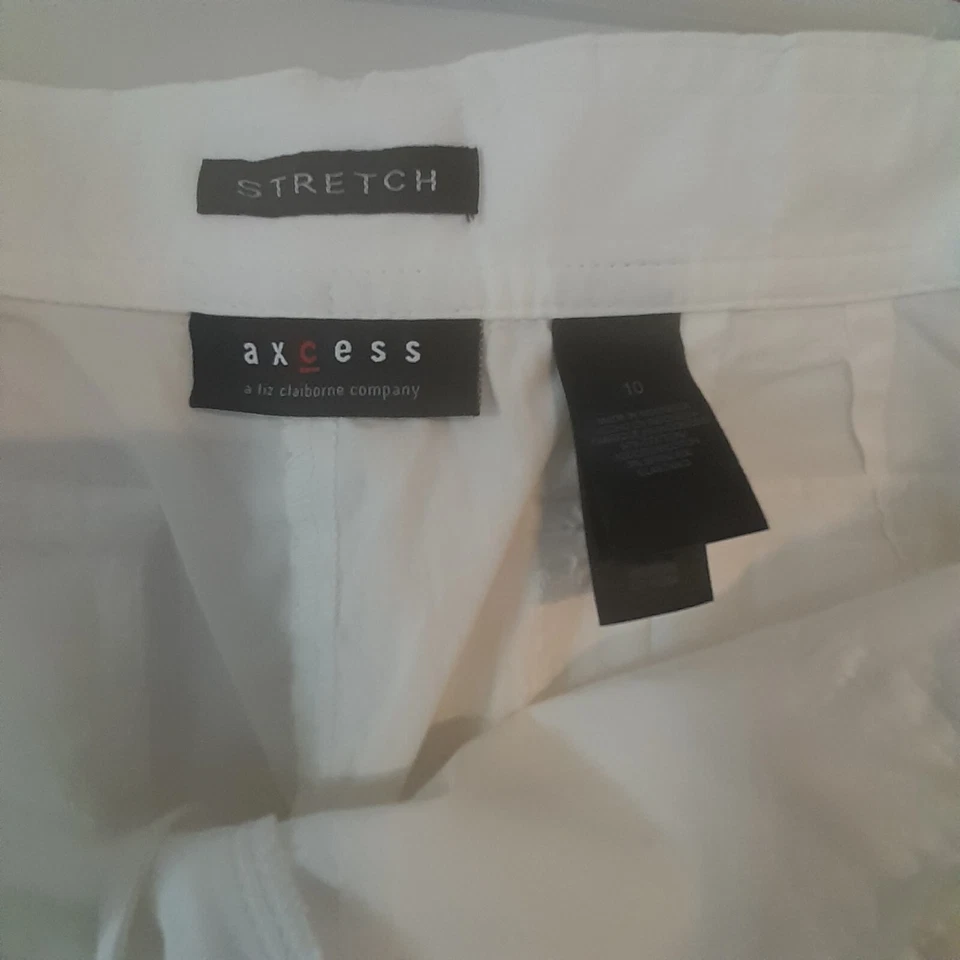 Bolsillos cargo elásticos Capri Axcess para mujer, talla 10 Foto 3 de 4