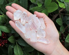 50g Natural Clear Quartz Crystal Points Healing Crystals, 250 Carat Lot 