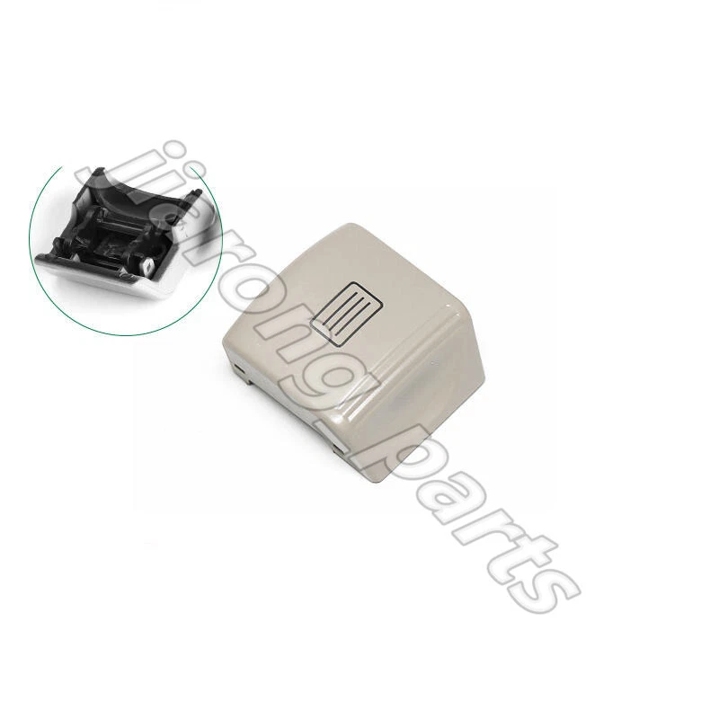 Cubierta de botón interruptor ventana techo corredizo para Mercedes Clase C W204 W212 X204 - beige Foto 3 de 4