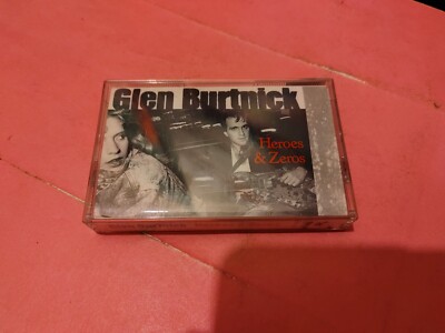 Glen Burtnick, Heroes and Zeros Cassette Tape album (A&M, 1987)