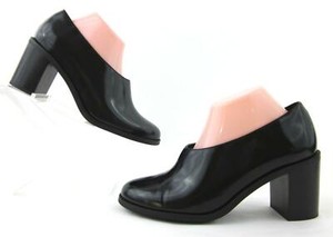 cos chunky heel pumps