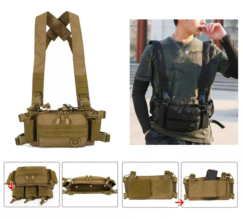 Military chest rig clearance bag