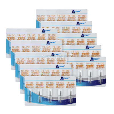 100PCS Dental Diamond Burs Diamantbohrer TR-13C for High Speed Turbine Handpiece