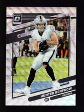 2021 OPTIC PREMIUM BOX SET WAVE PRIZM #39 HUNTER RENFROW 256/299 RAIDERS W/LINE