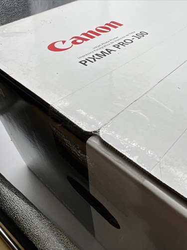 NEW SEALED Retail Canon PIXMA PRO-100 Pro100 Inkjet Digital Photo Printer, NEW!! - Picture 9 of 13