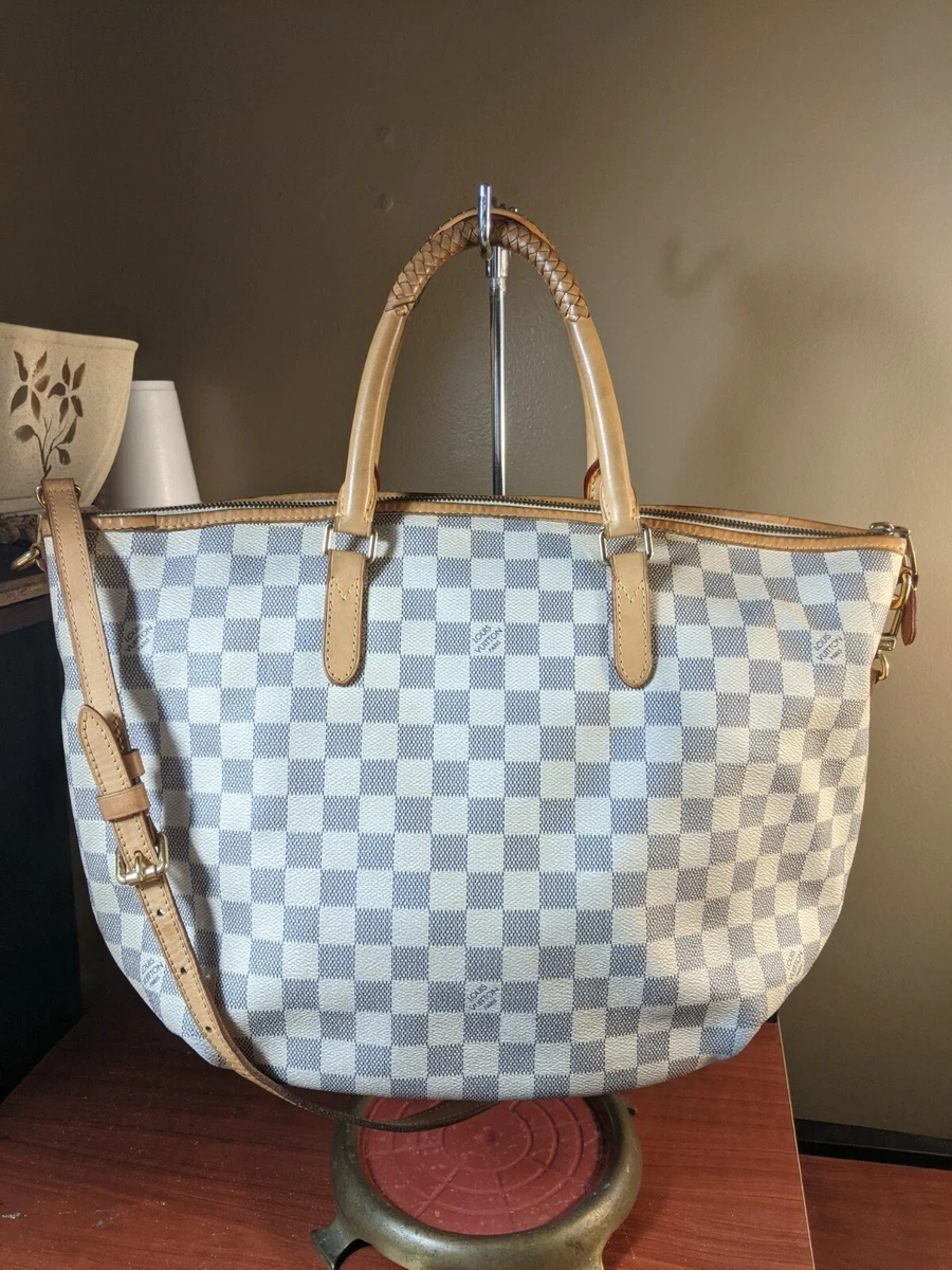 LOUIS VUITTON Damier Azur Riviera MM Handbag Shoulder Bag