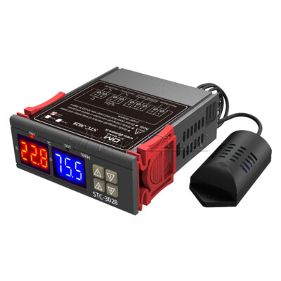 Digital Temperature Humidity Controller STC-3028 AC110-220V 10A Thermostat