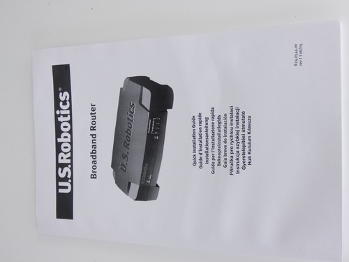 Broadband Router High Speed Internet Sharing US Robotics Model 8004 - Picture 11 of 13