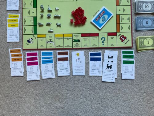Waddingtons Monopoly Board Game 1993 - Vintage Red Box & 100% Complete - VGC - Picture 6 of 14