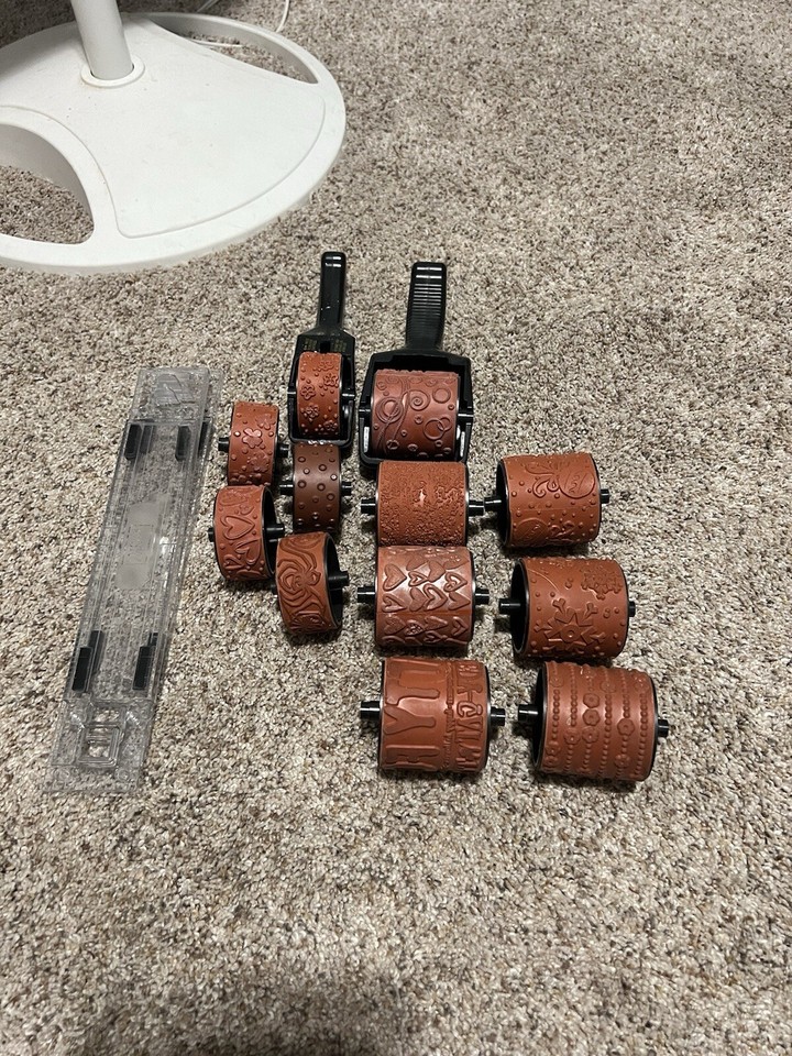 Stampin’ Up! Stamping Around Wheels 1” & 2” Jumbo w/cartridges & Refill