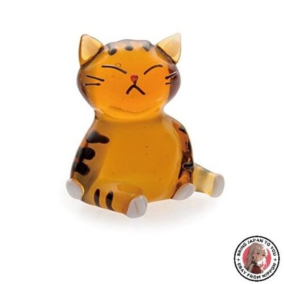 NEW Castle Enterprises Adorable Glass Cat Series [Bootare Tiger]