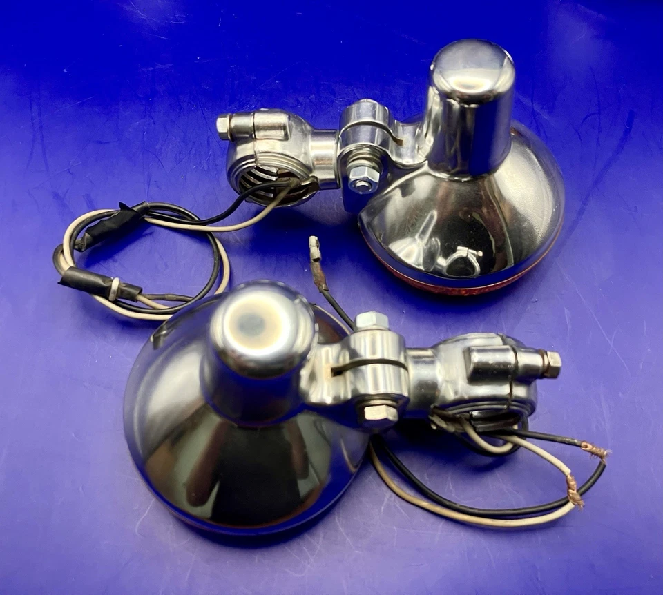 Juego de intermitentes delanteros y traseros Kawasaki F6 F7 F9 F11 G5 KE ¡Hermosa forma! - JB7 Foto 3 de 4