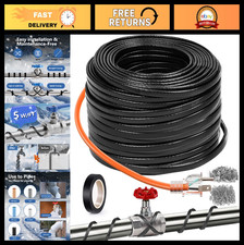 80FT Pipe Heating Cable for Freeze Protection - Heat Tape for Water Pipes -40 F