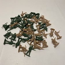 Lot Of 49 Greenbrier International Plastic Army Soldiers
