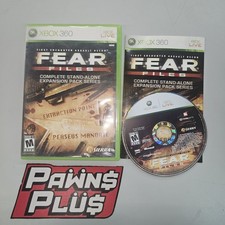 Xbox 360 2007 FEAR Files Complete Stand Alone Expansion Pack Series