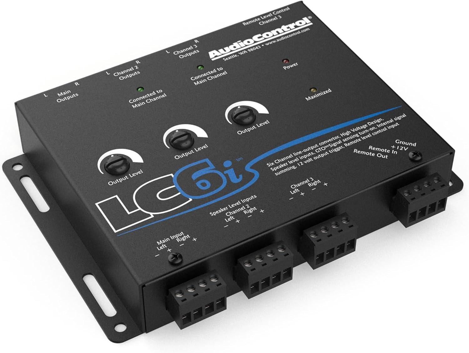 AudioControl LC6i 6-Channel Line Out Converter – Clean Sound & Internal Summing