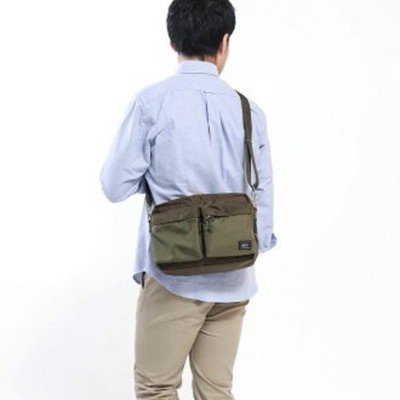 Yoshida Bag Porter Force Shoulder Bag S 855-05457 Olive Drab | eBay