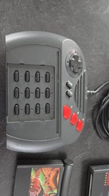 Atari Jaguar Console Bundle Controller Cords 2 Cartridges  Cybermorph Untested 