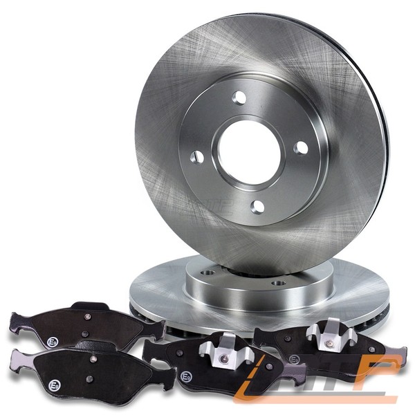 Bremsscheiben BelÜFtet Ø258 + BremsbelÄGe Vorne FÜR Ford Courier Fusion Mazda 2-image