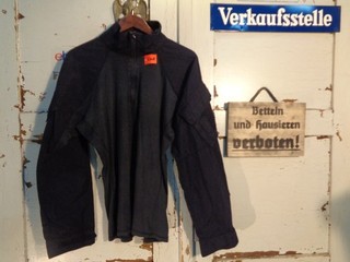 Orig.NL Armee Combat Shirt Marine Spez.Kräfte FR/Aramid dunkelblau L gebr. 3368