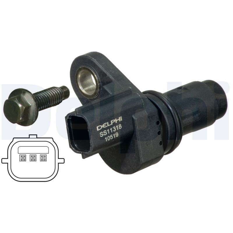 Delphi Kurbelwellensensor Chevrolet Opel Saab - Bild 6