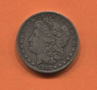 1898-S Morgan Silver Dollar VF with small edge dings (90% Silver)