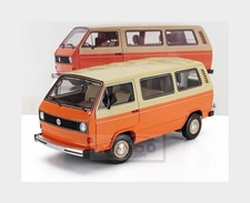 1:18 SCHUCO Volkswagen T3A Minibus 1978 Orange White 450060700 Model