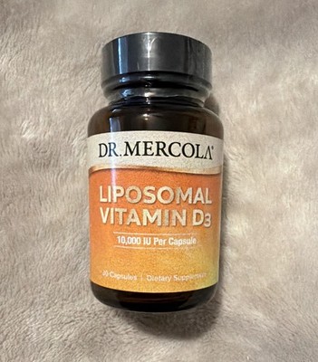 Dr. Mercola Liposomal Vitamin D3 10,000 IU Capsules 30 Adult Unisex