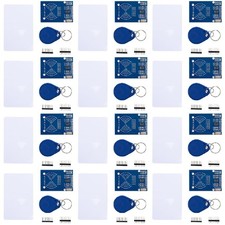 12-Piece RFID Kit: Mifare RC522 RF IC Card Sensor Module with S50 Blank Cards...