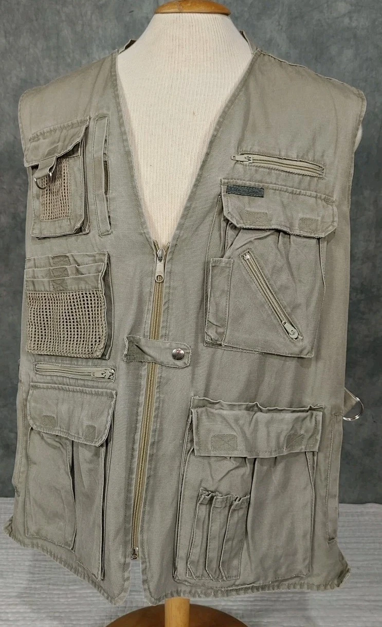 Vintage Life-line Boating,Fishing, Fly Fishing Utilities Vest
Opens in a new window or tab