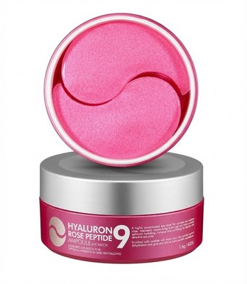 MEDI-PEEL Hyaluron Rose Peptide 9 Ampoule Eye Patch - 60 Patches