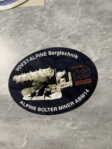 Coal Mining Sticker Nice Vendor Bk