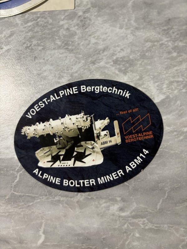 Coal Mining Sticker Nice Vendor Bk