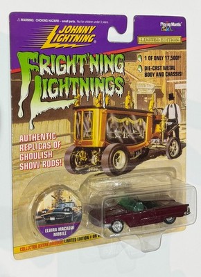 Johnny Lightning 1/64 Scale Frightning Lightning Elvira Macabre Mobile