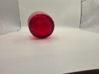 MCM Handblown Ruby Red Crackle Glass Pitcher Creamer 5" — photo 3