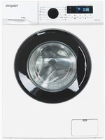 Exquisit WA8014-020A 8Kg Frontlader Waschmaschine, 60 Cm Breit, 1400 U/Min, Aqua