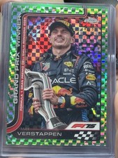 Max Verstappen 2025 Topps Chrome Green Refractor Gp  F-1 Red Bull #/99